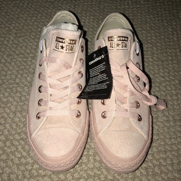 Converse | Shoes | Nude Suede Converse 